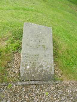 Second engraved slab on ground next to Colliery Disaster Memorial in York Hill Cemetery July 2016